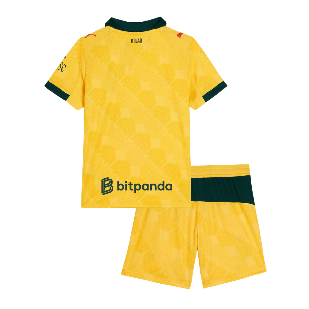 AC Milan Kinder Ausweichtrikot 2-teilig Set 2025/26