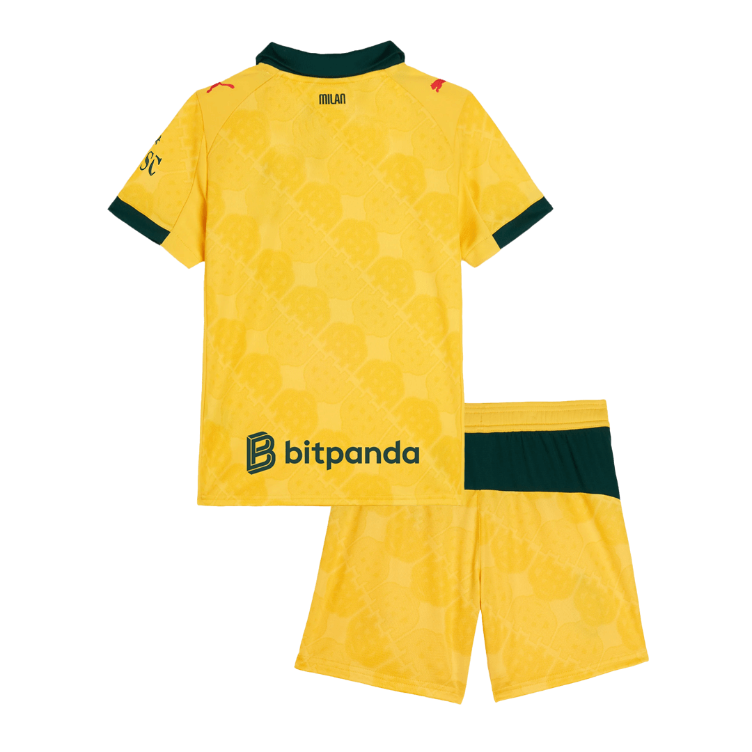 AC Milan Kinder Ausweichtrikot 2-teilig Set 2025/26