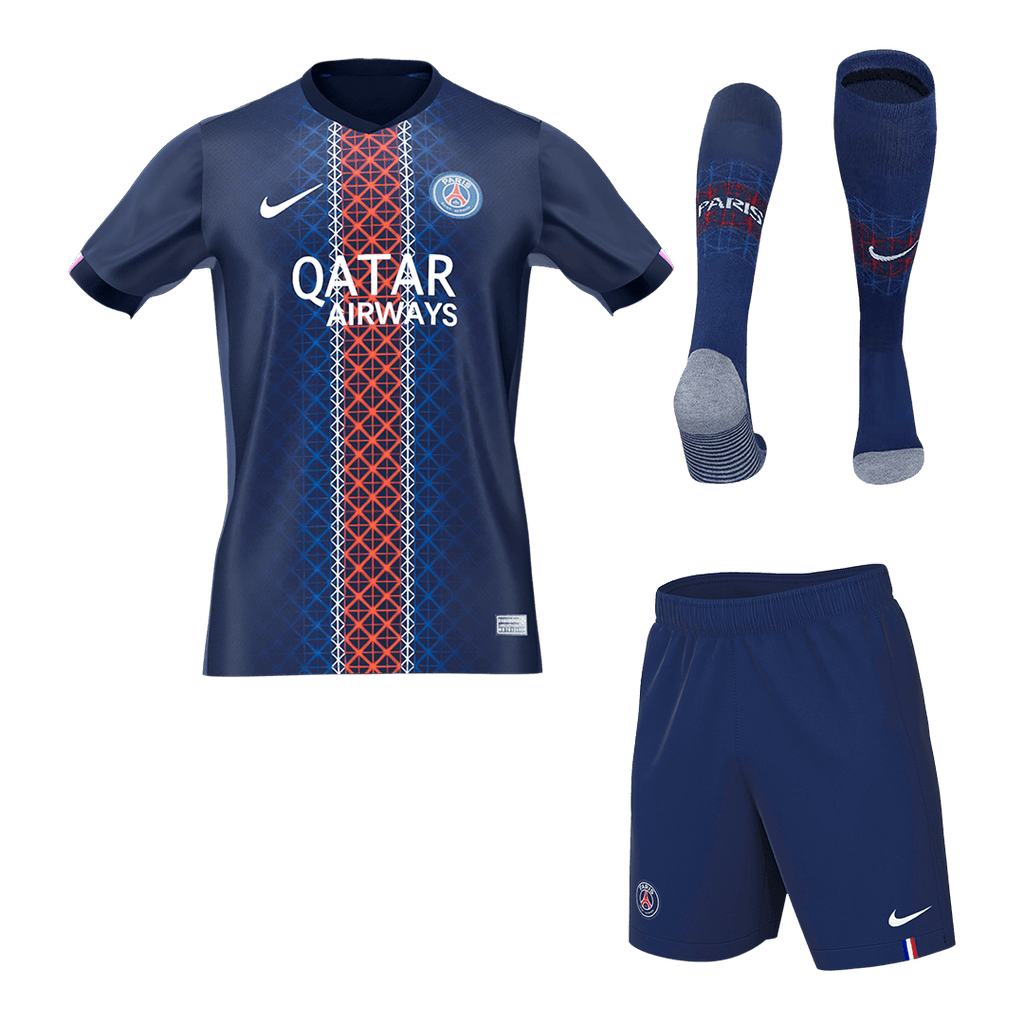 PSG Herren Heimtrikot Fan Version 3-teilig 2025/26