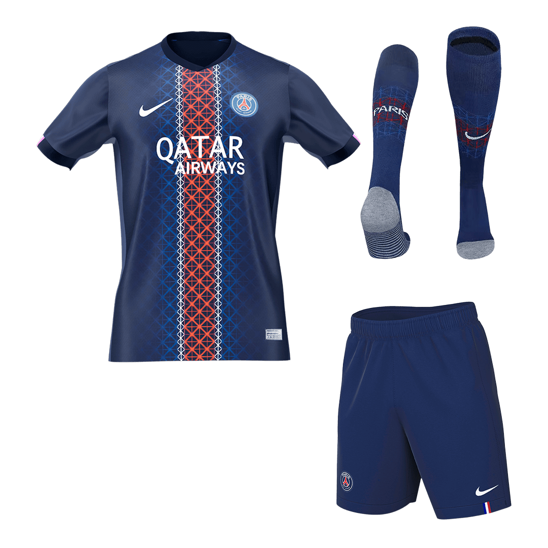 PSG Herren Heimtrikot Fan Version 3-teilig 2025/26