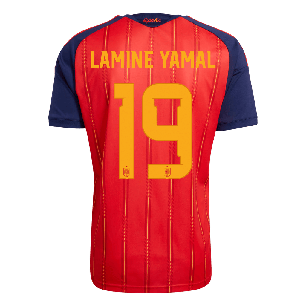 Spain Heimtrikot 2026 Fan-Version LAMINE YAMAL #19