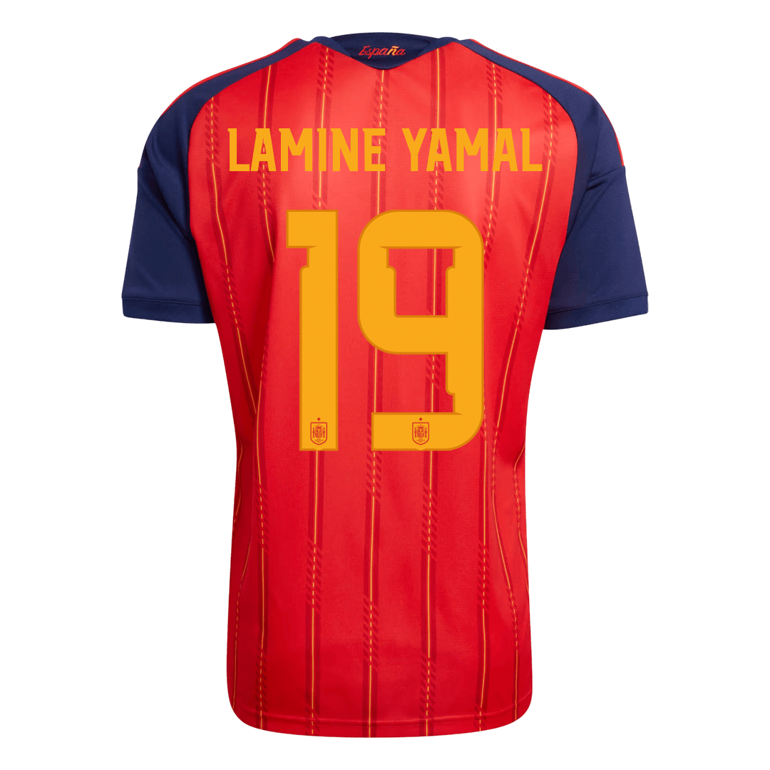 Spain Heimtrikot 2026 Fan-Version LAMINE YAMAL #19