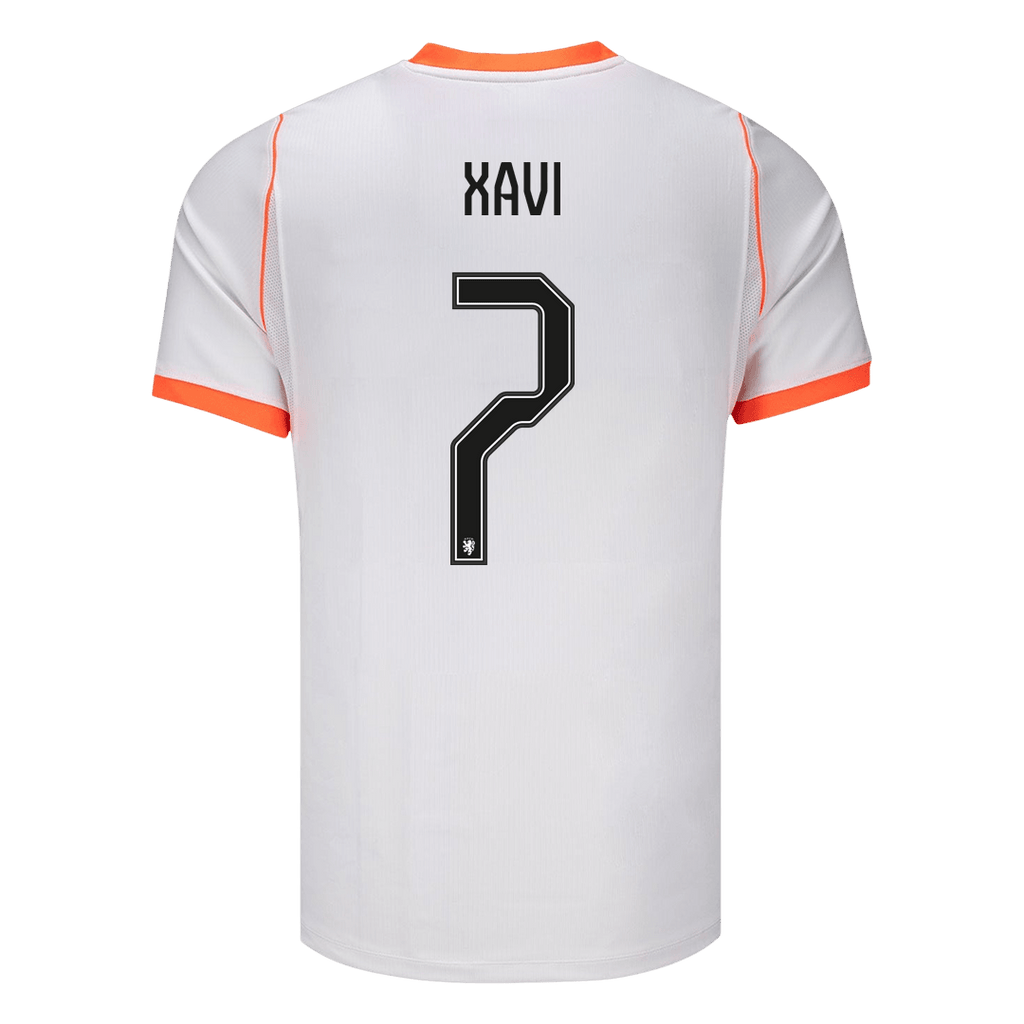 Netherlands Auswärtstrikot 2026 Fan-Version XAVI #7