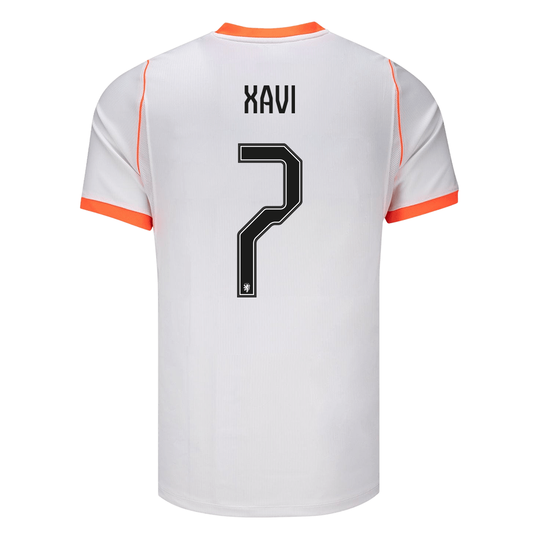 Netherlands Auswärtstrikot 2026 Fan-Version XAVI #7