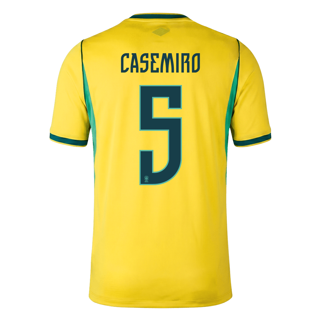 Brazil Heimtrikot 2026 Fan-Version CASEMIRO #5