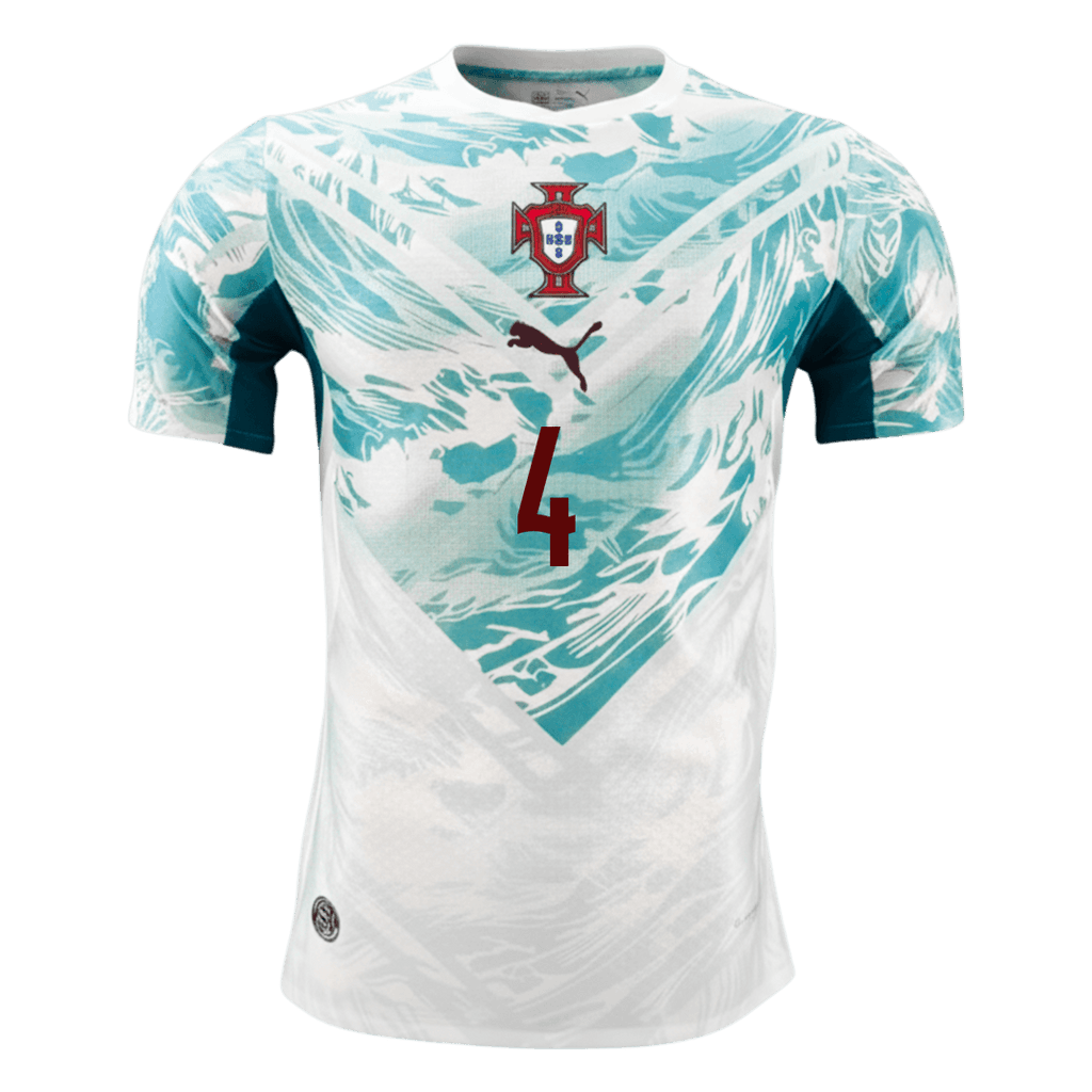 Portugal Auswärtstrikot 2026 Spieler-Version RÚBEN DIAS #4