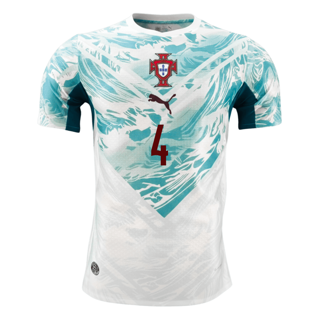 Portugal Auswärtstrikot 2026 Spieler-Version RÚBEN DIAS #4