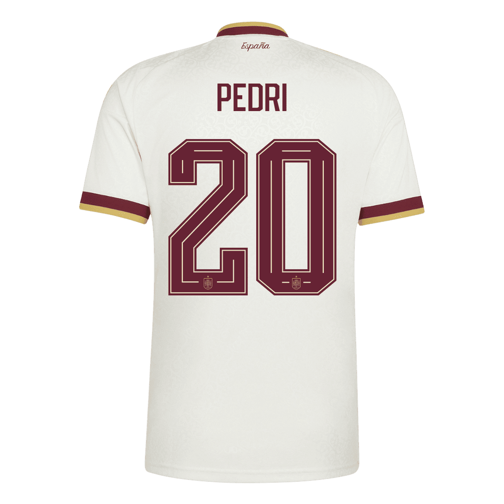 Spain Auswärtstrikot 2026 Fan-Version PEDRI #20
