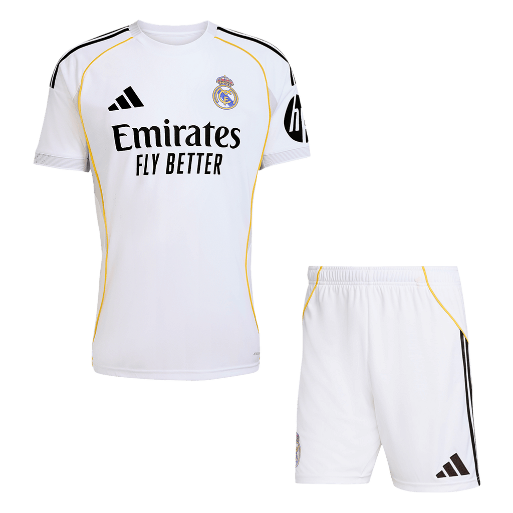 Real Madrid Herren Heimtrikot Fan Version 2-teilig 2025/26