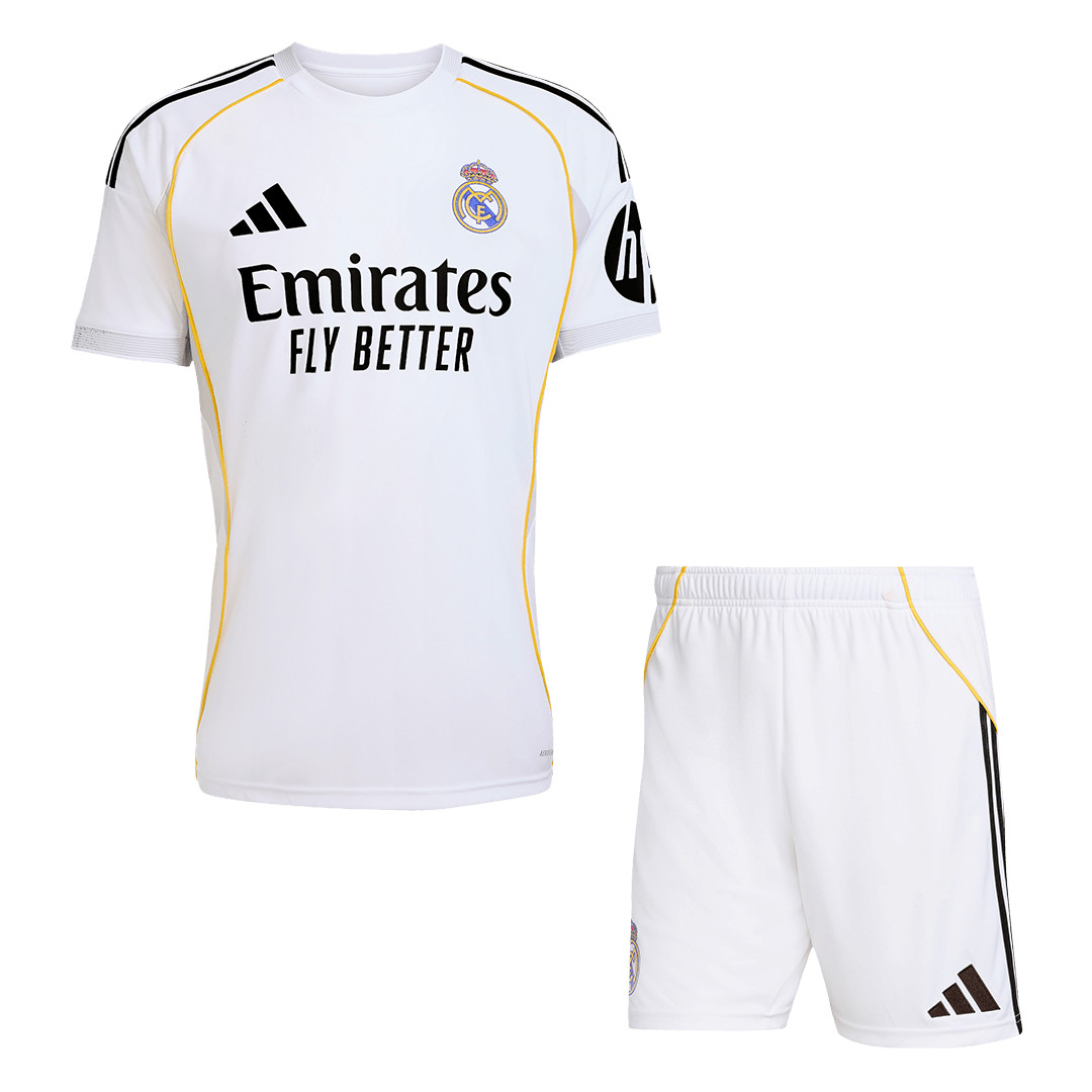 Real Madrid Herren Heimtrikot Fan Version 2-teilig 2025/26