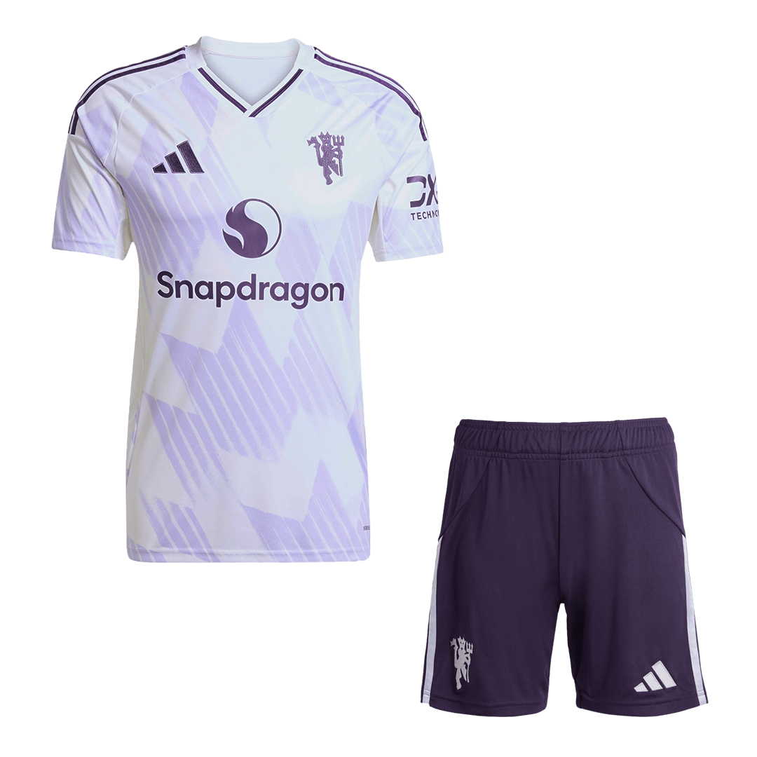 Manchester United Herren Auswärtstrikot Fan Version 2-teilig 2025/26