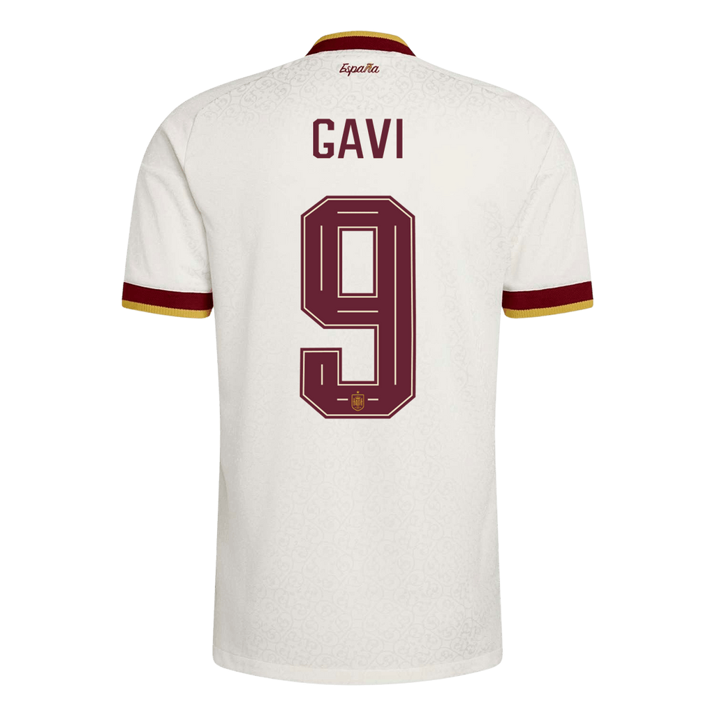 Spain Auswärtstrikot 2026 Spieler-Version GAVI #9