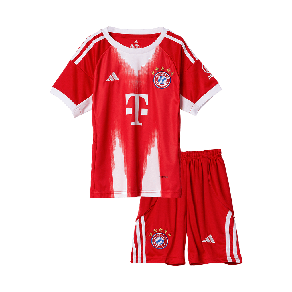 Bayern München Kinder Heimtrikot 2-teilig Set 2025/26