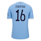 Manchester City Heimtrikot 2025/26 Fan-Version RODRIGO #16 Klub-WM