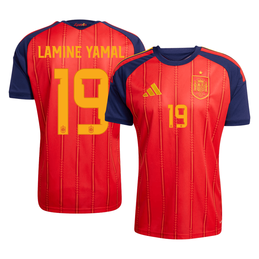 Spain Heimtrikot 2026 Fan-Version LAMINE YAMAL #19