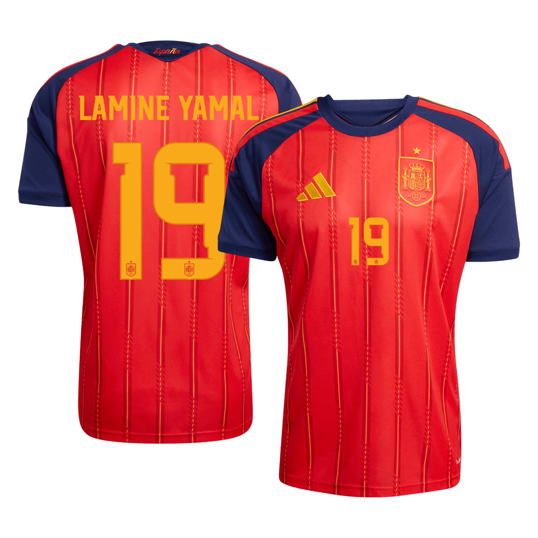 Spain Heimtrikot 2026 Fan-Version LAMINE YAMAL #19