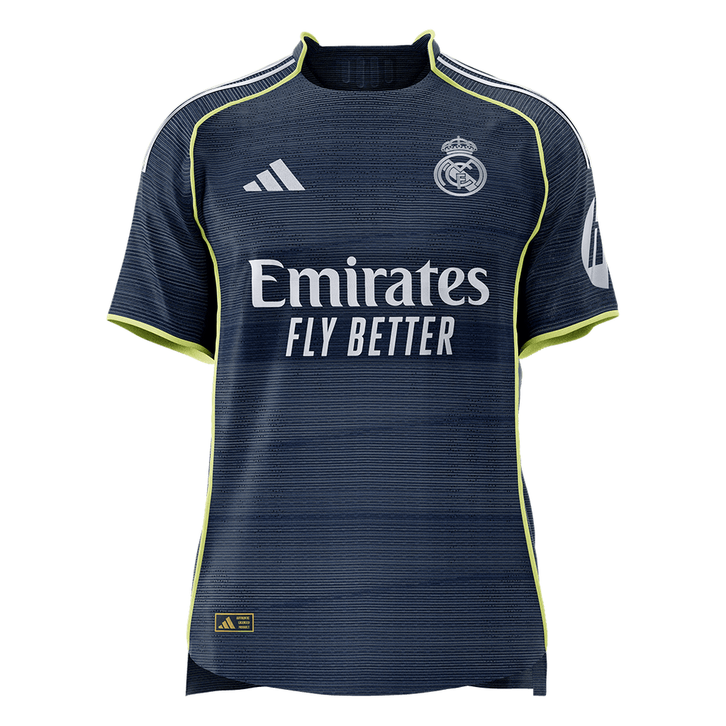 Real Madrid Auswärtstrikot 2025/26 Spieler-Version