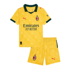 AC Milan Kinder Ausweichtrikot 2-teilig Set 2025/26