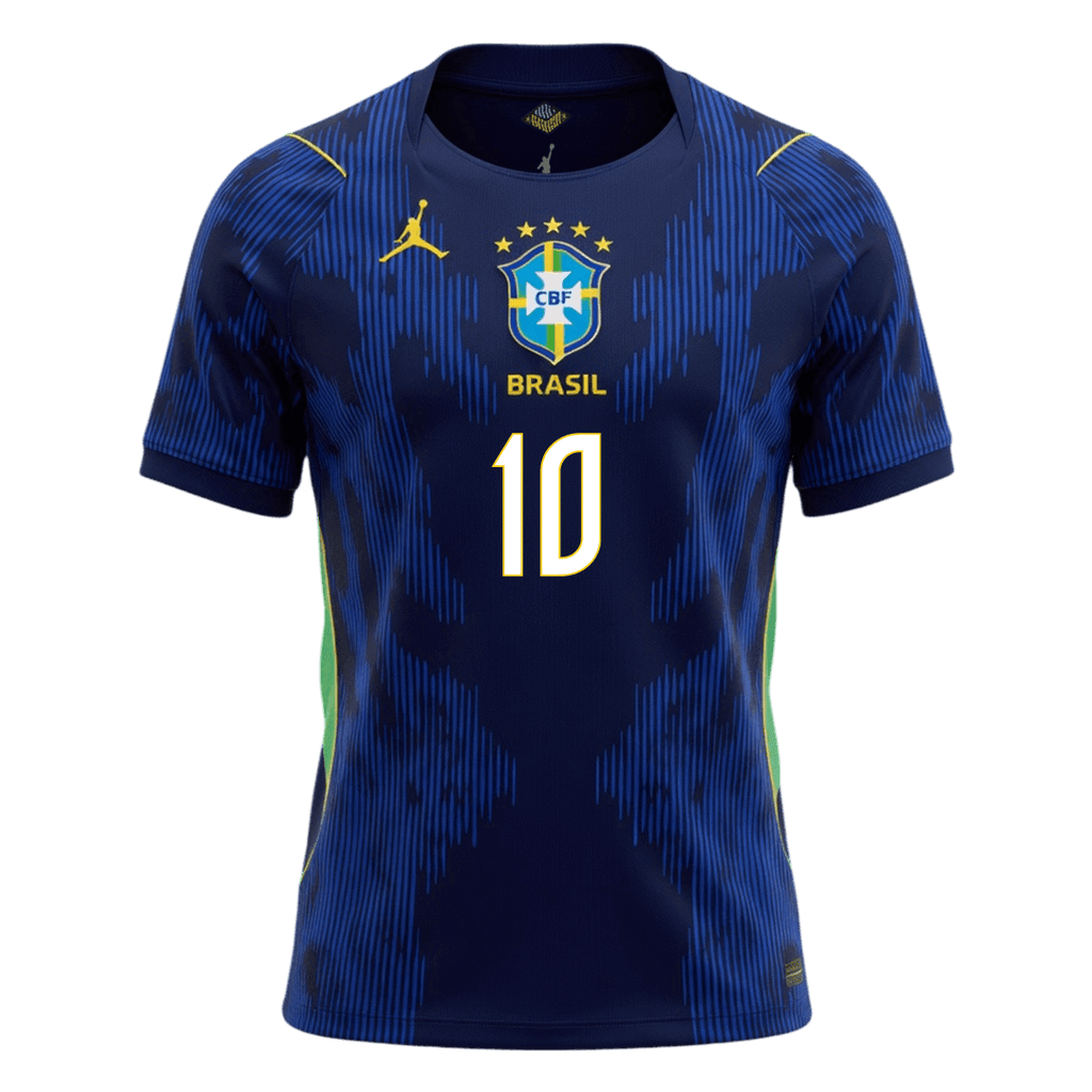 Brazil Auswärtstrikot 2026 Fan-Version NEYMAR JR #10