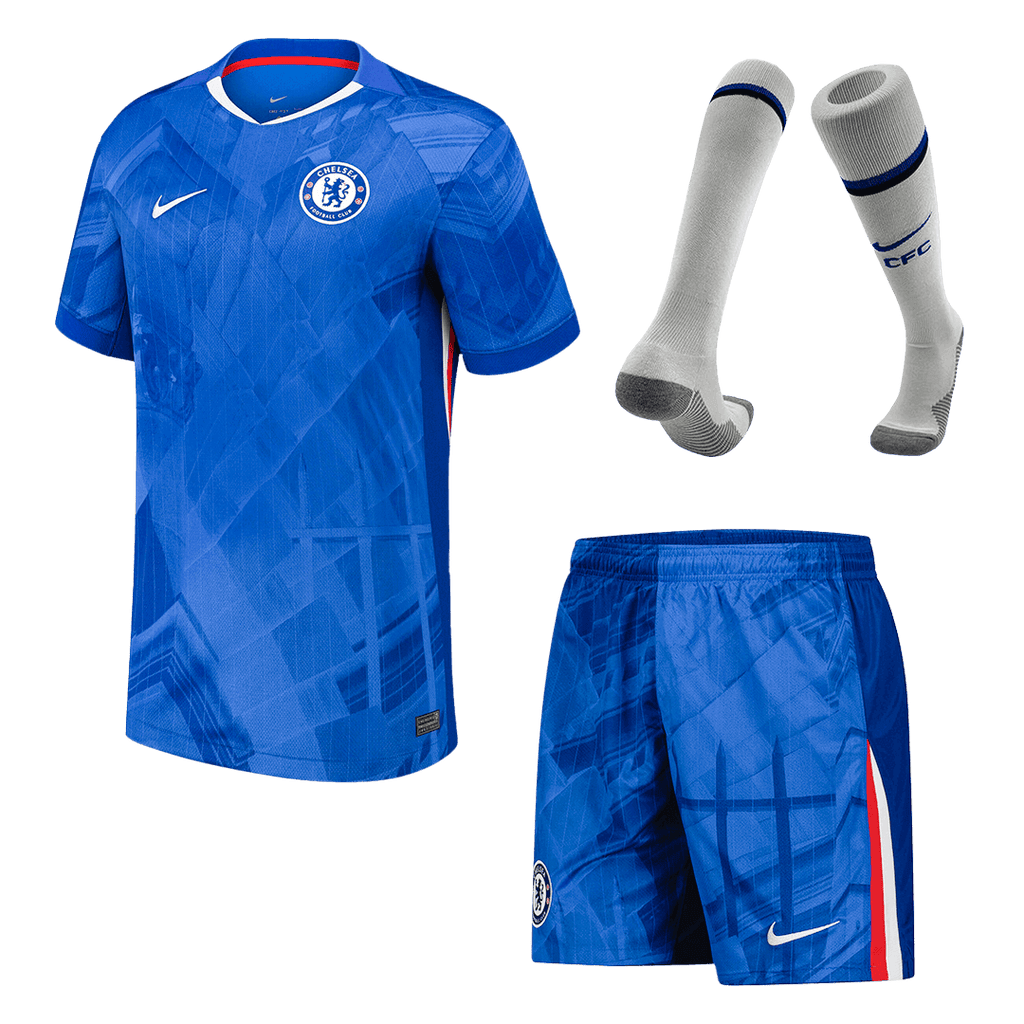 Chelsea Herren Heimtrikot Fan Version 3-teilig 2025/26