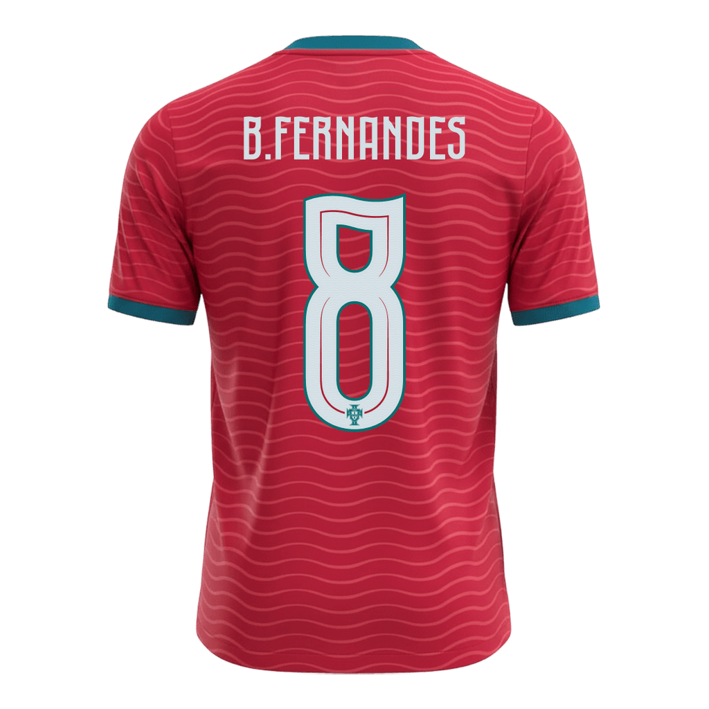 Portugal Heimtrikot 2026 Fan-Version B.FERNANDES #8