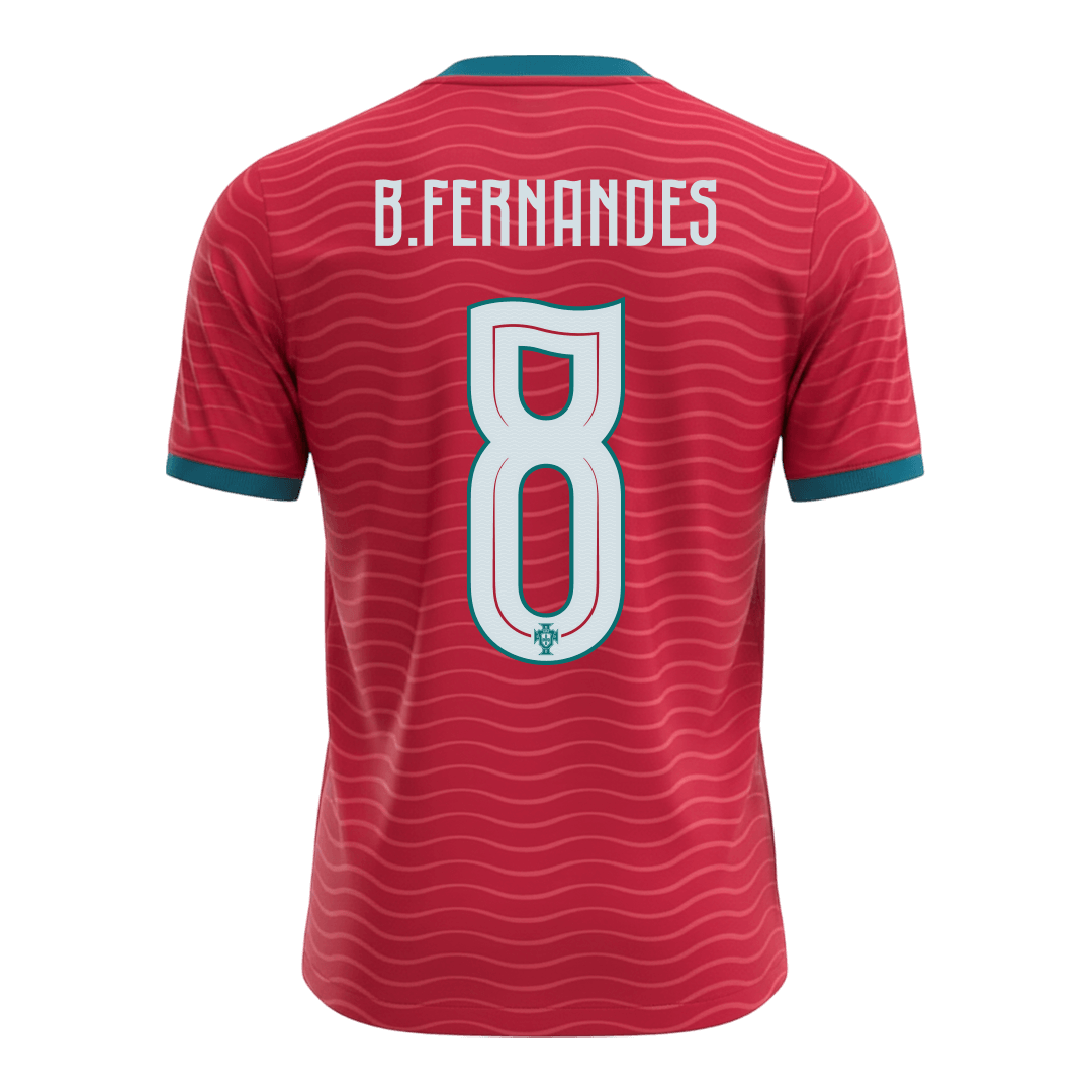 Portugal Heimtrikot 2026 Fan-Version B.FERNANDES #8