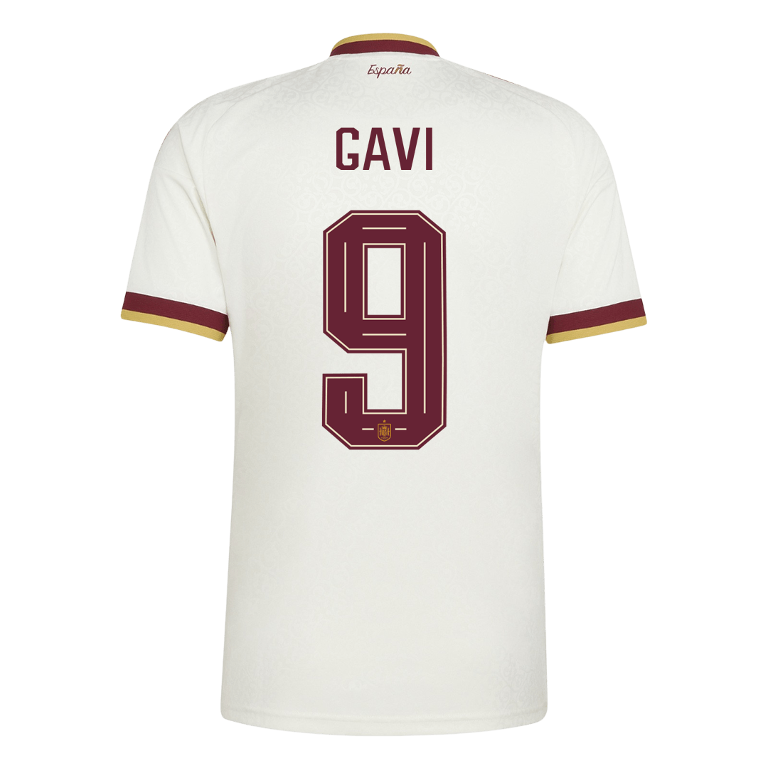 Spain Auswärtstrikot 2026 Fan-Version GAVI #9