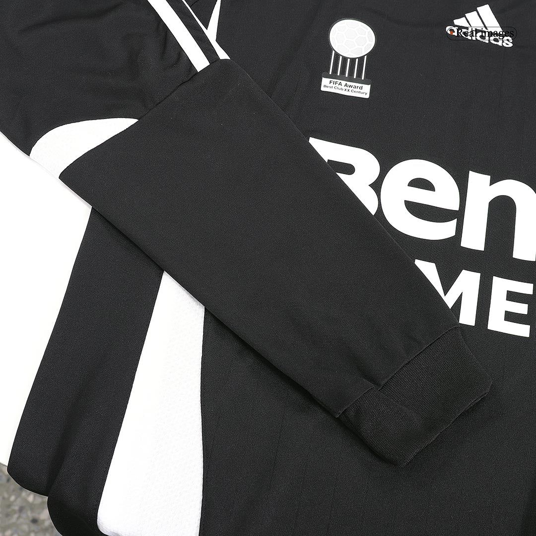 Real Madrid Retro Auswärtstrikot Langarm 2006/07 BECKHAM #23