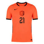 Netherlands Heimtrikot 2026 Spieler-Version F.DE JONG #21