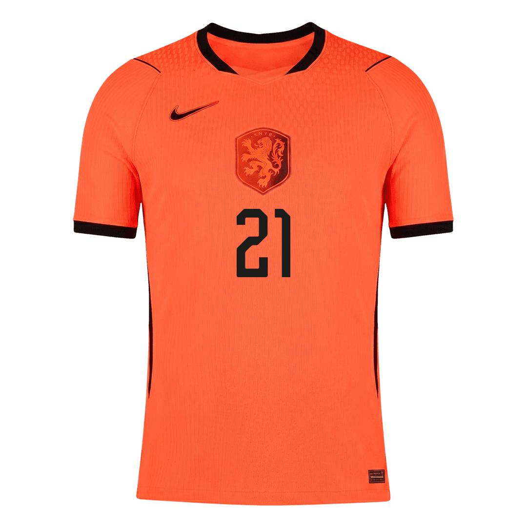 Netherlands Heimtrikot 2026 Spieler-Version F.DE JONG #21