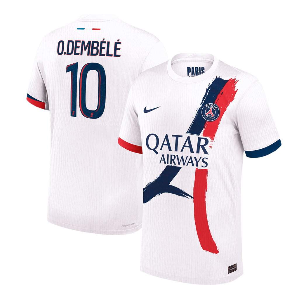 PSG Auswärtstrikot 2025/26 Spieler-Version O.DEMBÉLÉ #10