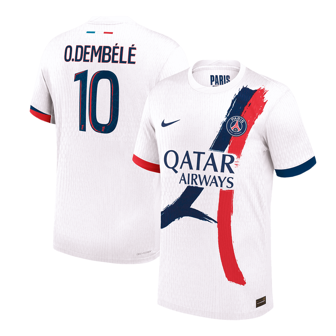 PSG Auswärtstrikot 2025/26 Spieler-Version O.DEMBÉLÉ #10