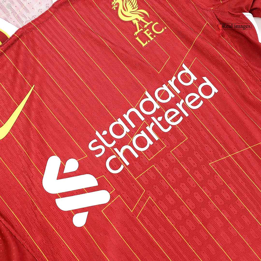 Liverpool Heimtrikot 2024/25 Spieler-Version VIRGIL #4