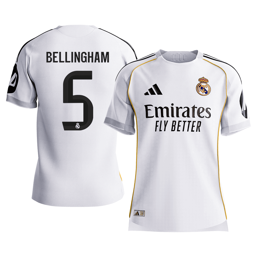 Real Madrid Heimtrikot 2025/26 Spieler-Version BELLINGHAM #5
