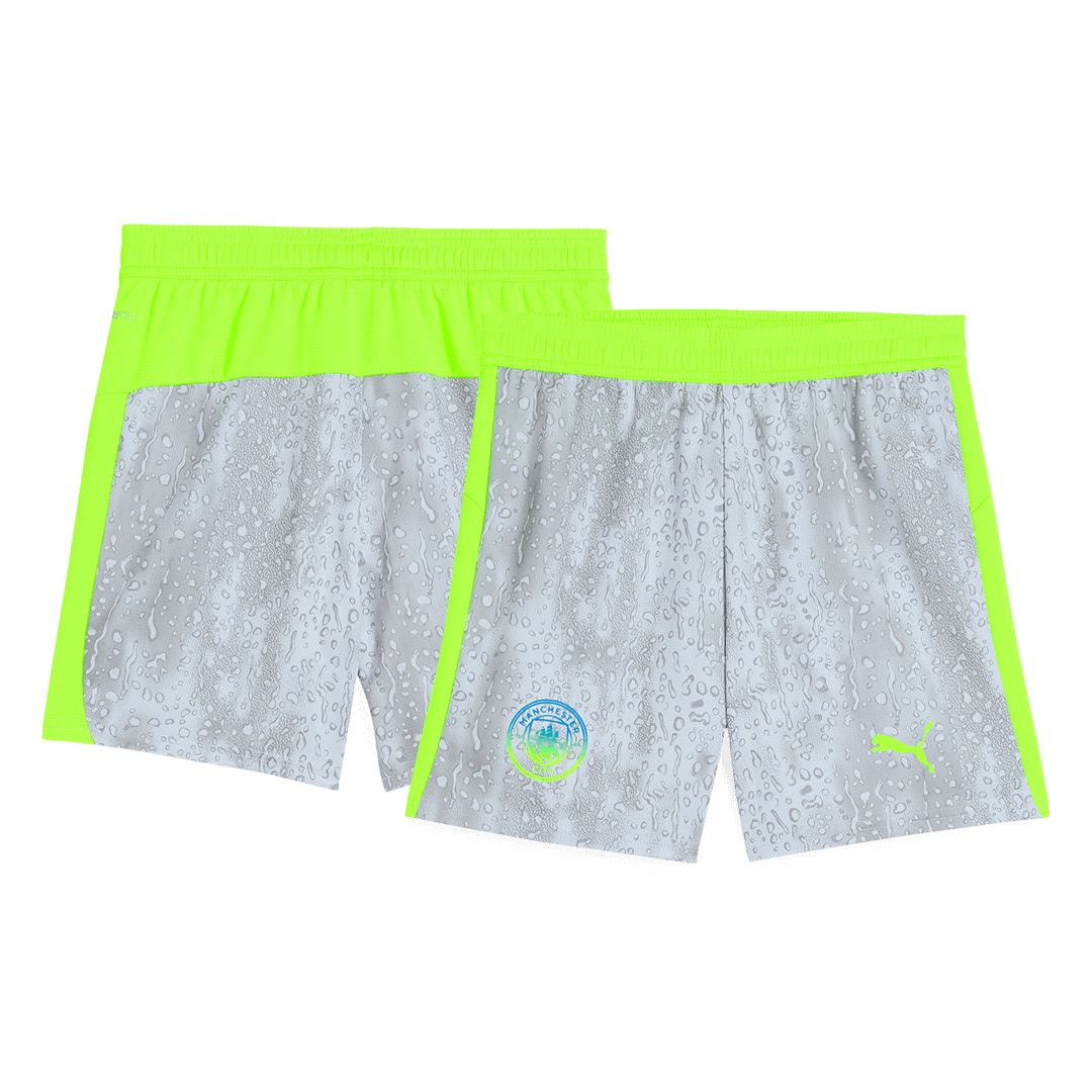 Manchester City Herren Ausweichtrikot Shorts 2025/26
