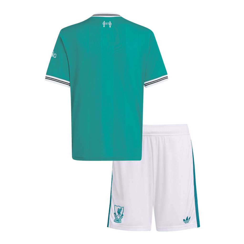Liverpool Kinder Ausweichtrikot 2-teilig Set 2025/26