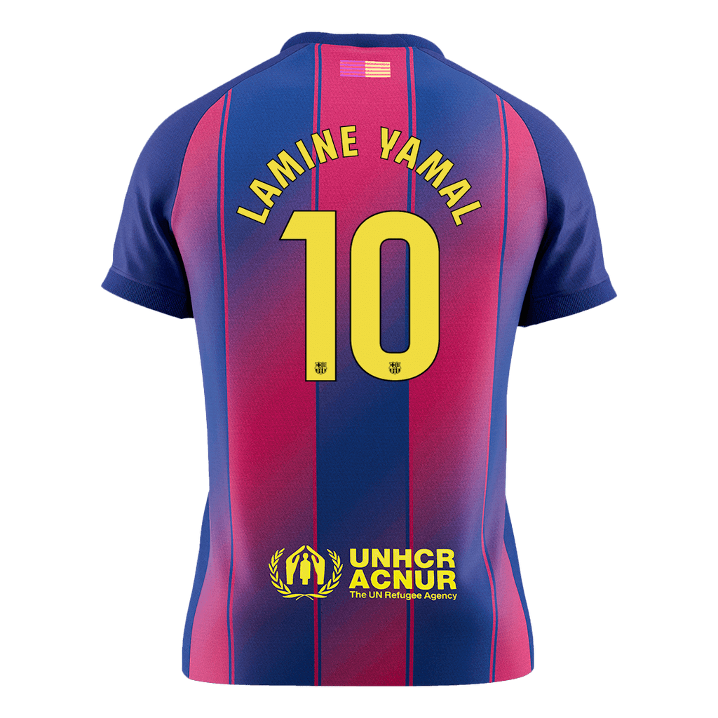 Barcelona Heimtrikot 2025/26 Fan-Version LAMINE YAMAL #10