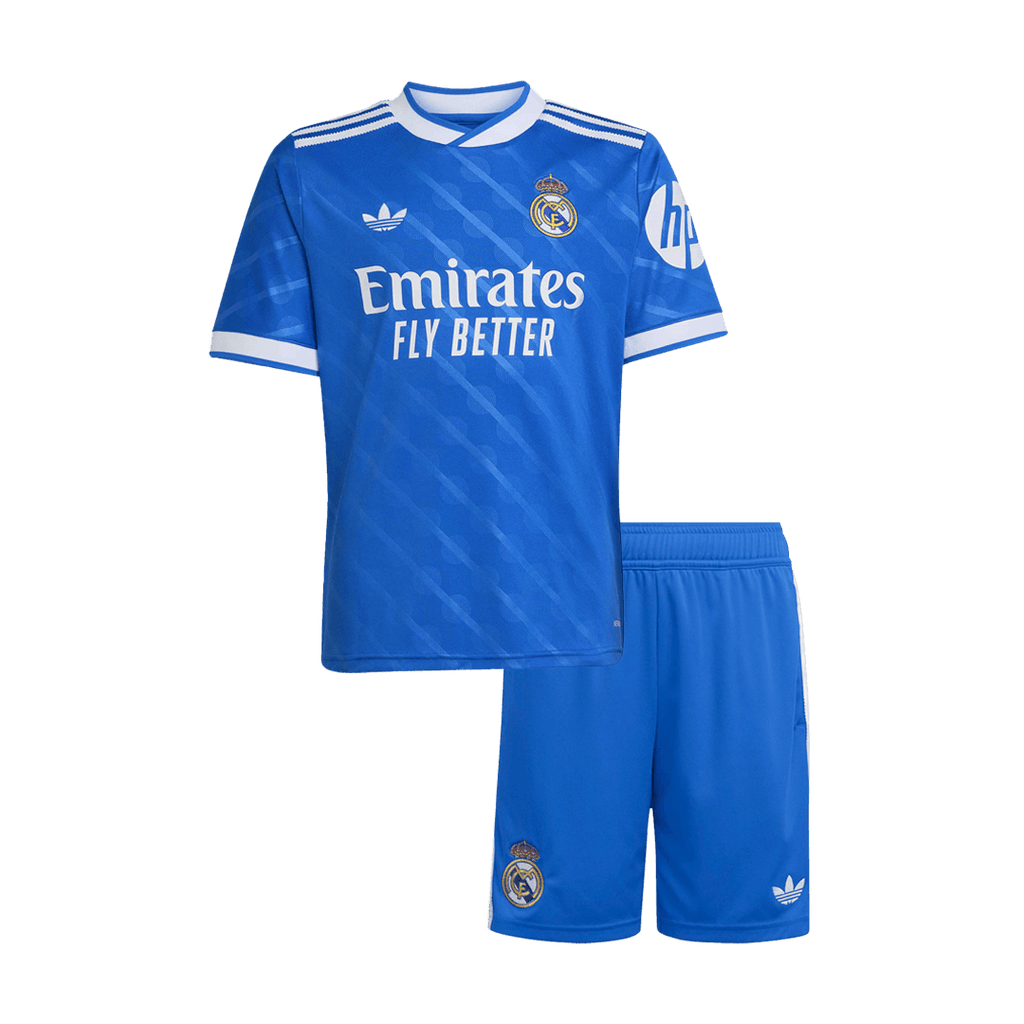 Real Madrid Kinder Ausweichtrikot 2-teilig Set 2025/26