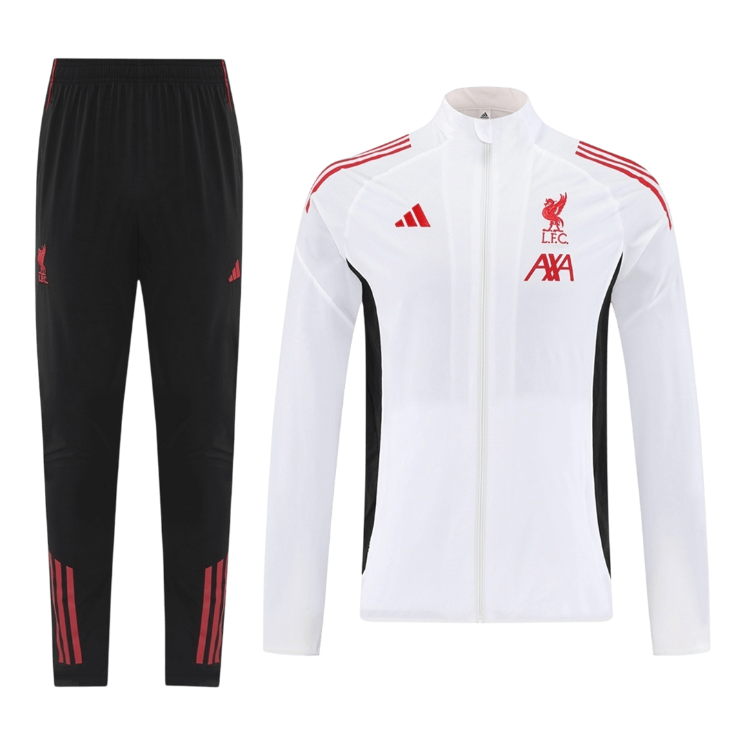 Liverpool Trainingsjacke Set 2025/26 Weiß