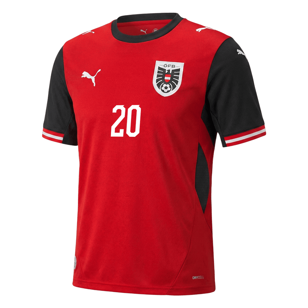 Österreich Heimtrikot 2026 Fan-Version LAIMER #20