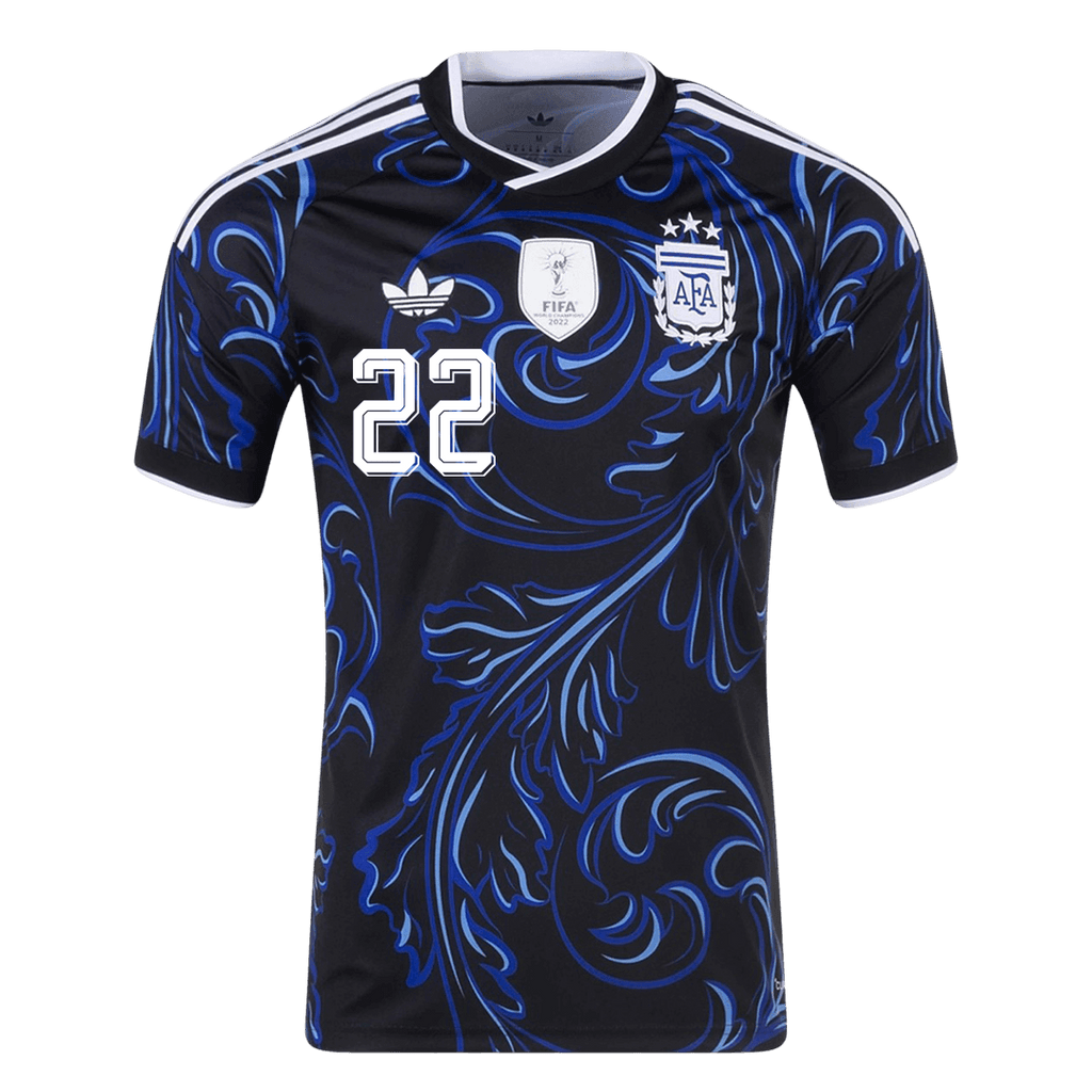Argentinien Auswärtstrikot 2026 Fan-Version L. MARTÍNEZ #22