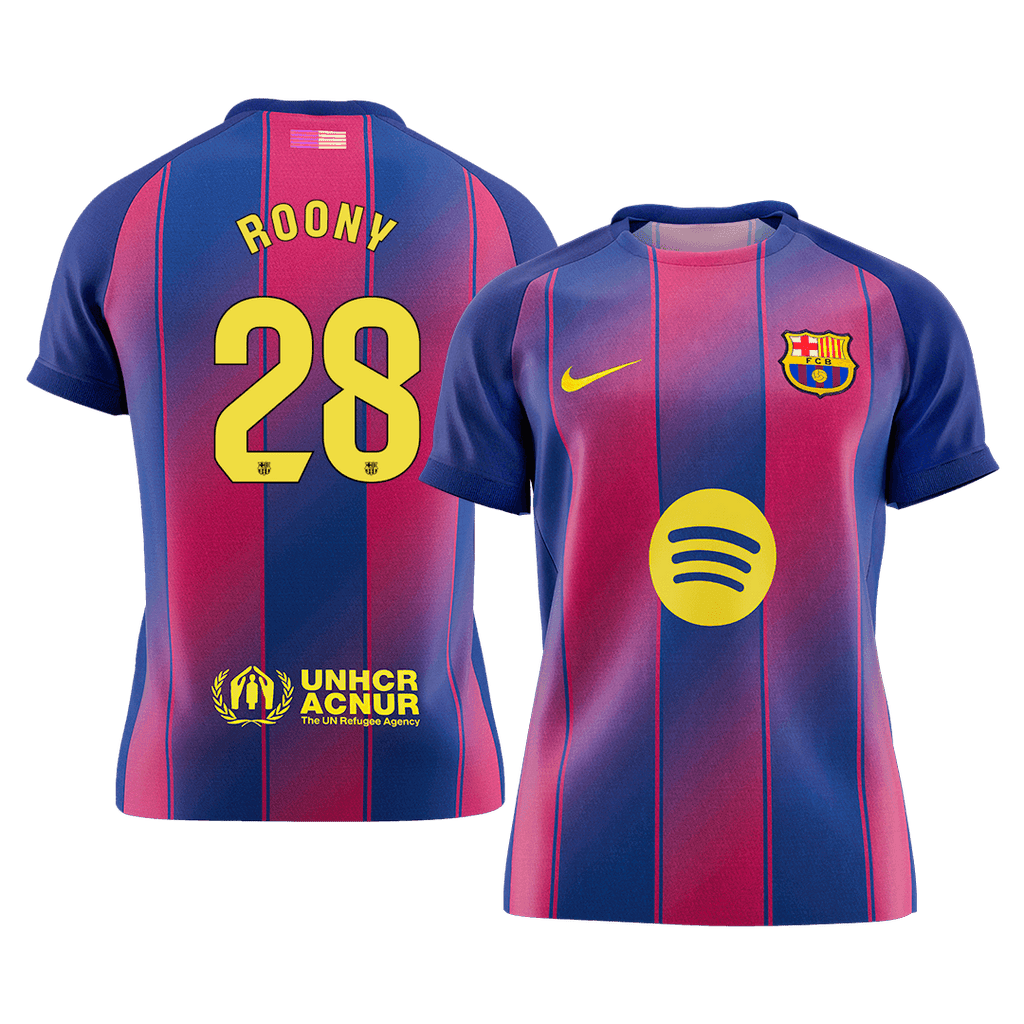 Barcelona Heimtrikot 2025/26 Fan-Version ROONY #28