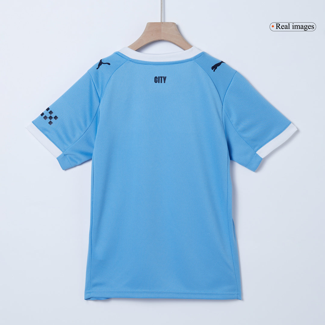 Manchester City Kinder Heimtrikot 3-teilig Set 2025/26