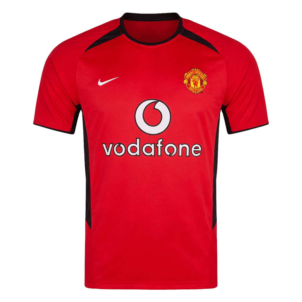 Manchester United Retro Heimtrikot 2002/04