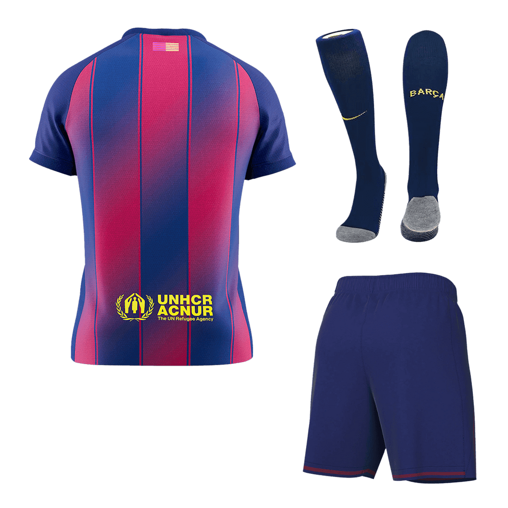 Barcelona Herren Heimtrikot Fan Version 3-teilig 2025/26