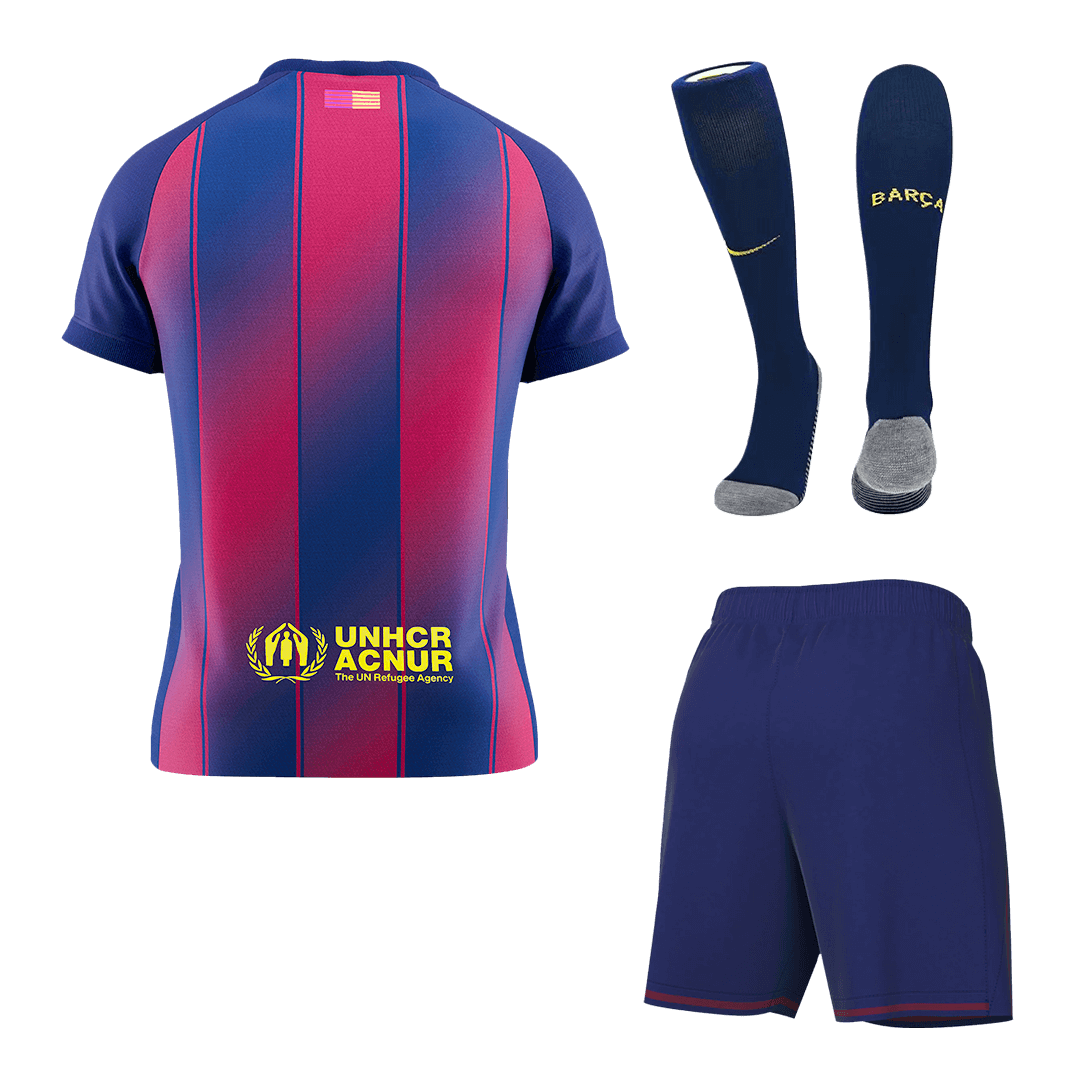 Barcelona Herren Heimtrikot Fan Version 3-teilig 2025/26