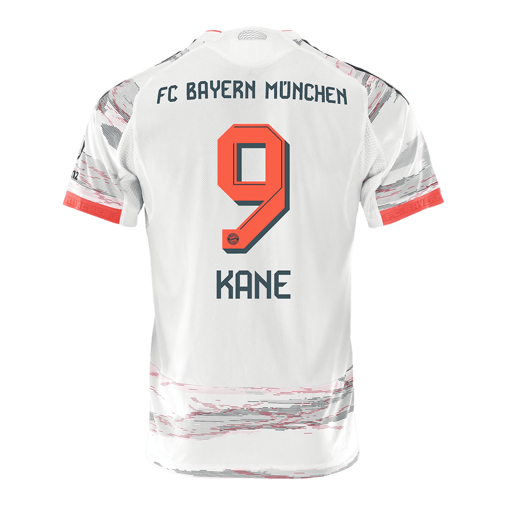 Bayern München Auswärtstrikot 2025/26 Spieler-Version KANE #9
