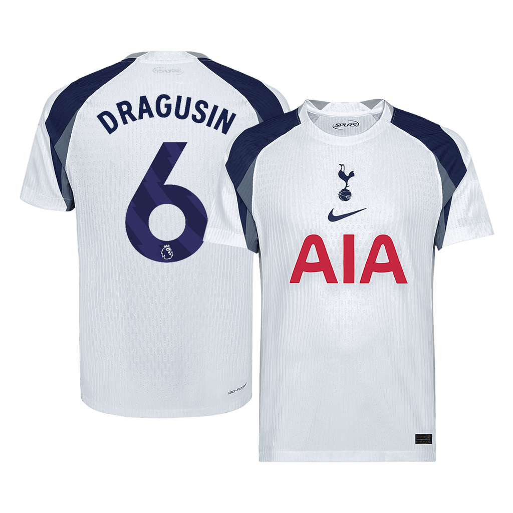 Tottenham Hotspur Heimtrikot 2025/26 Spieler-Version DRAGUSIN #6