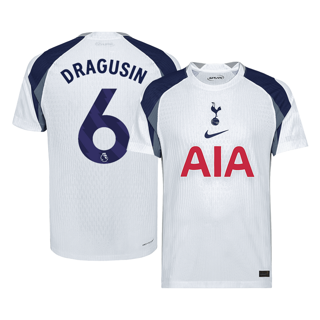 Tottenham Hotspur Heimtrikot 2025/26 Spieler-Version DRAGUSIN #6