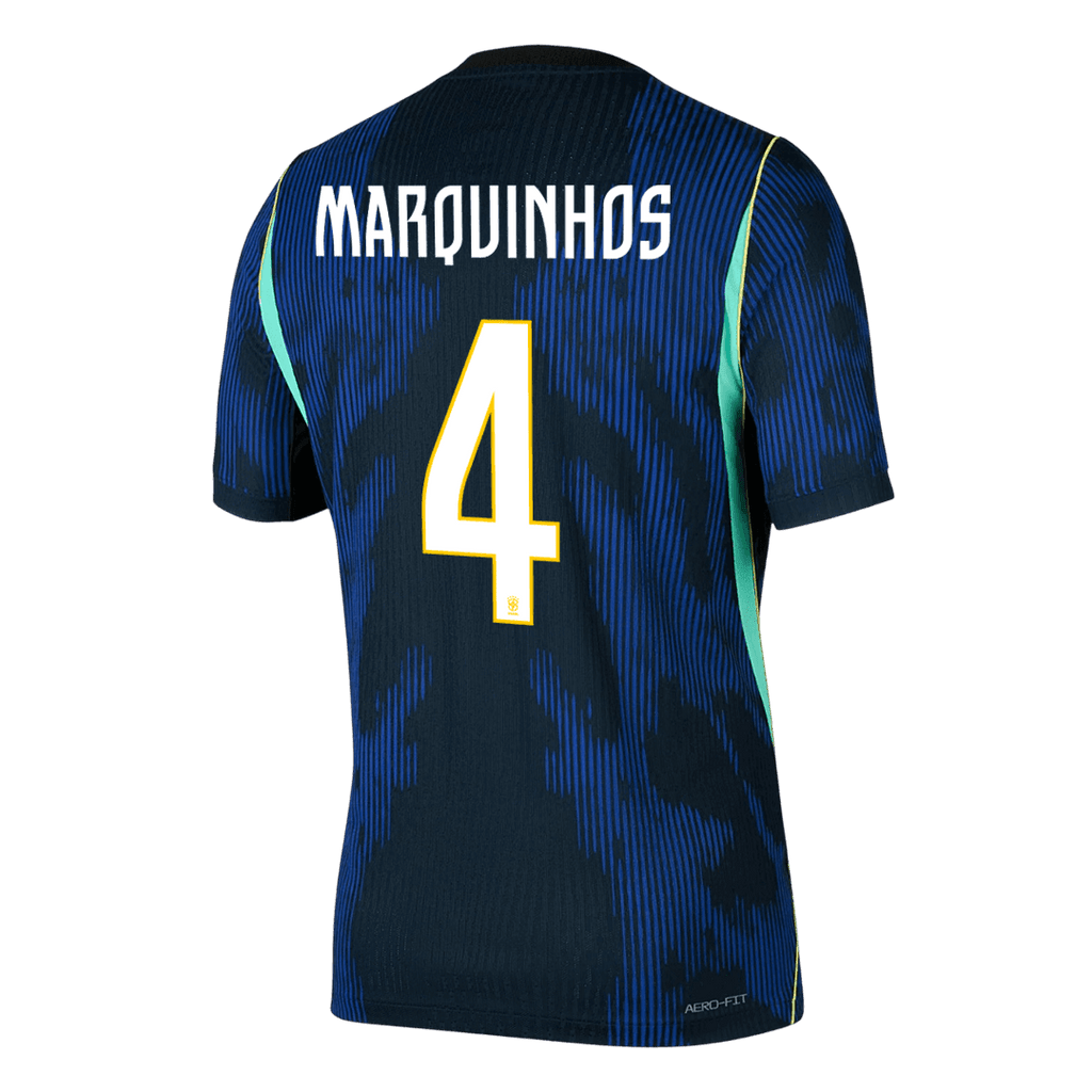 Brazil Auswärtstrikot 2026 Spieler-Version MARQUINHOS #4